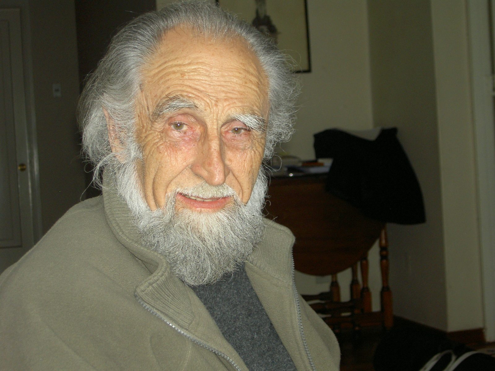 Gastón Soublette en su departamento de calle Carmencita (2007)